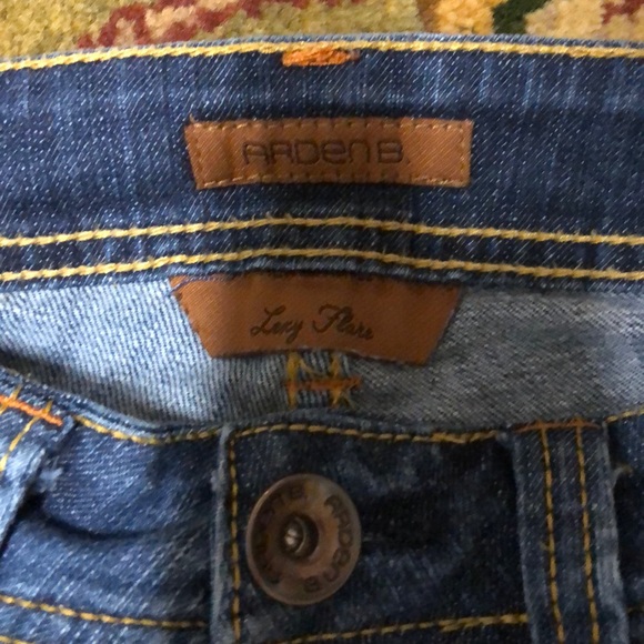 Arden b Lexi flare blue jeans made in USA 26 - Picture 9 of 9